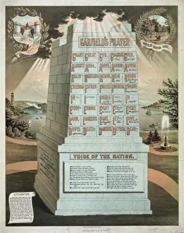 US Presidential Memorials Imprime: Garfields prayer