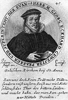 German Historical Figures Imprime: Georg Eckhard