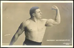 Impresiones de George Hackenschmidt El luchador estonio conocido como el León Ruso se considera uno de los grandes figuras en la historia del lucha libre Estonia Imprime: Georgio Hacskendim