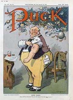 Puck Magazine Art Imprime: Germ proof