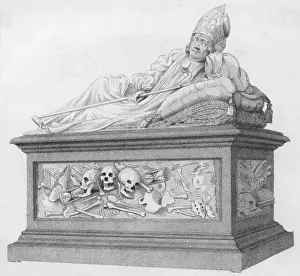 17th Century Architecture UK Imprime: Gilbert Sheldon
