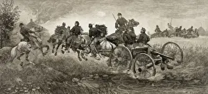 Cavalry Charge Imprime: Going into action