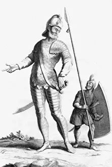 Old Testament Events Imprime: GOLIATH