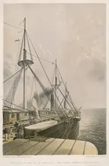 Isambard Kingdom Brunel Design Imprime: GREAT EASTERN DECK