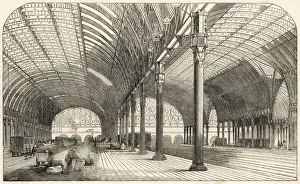 Isambard Kingdom Brunel Imprime: El terminal de la Gran Vía del Oeste en el Estación de Padinston