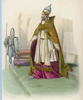 Early Christian Leaders Imprime: Gregorius I / Bourdet