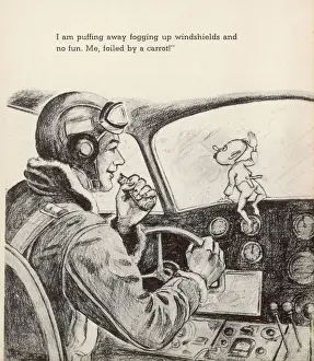 Historical Aircraft Images Imprime: Gremlin and Pilot