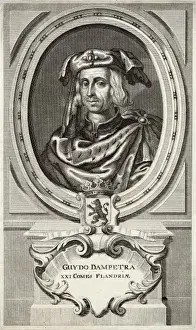 13th Century Artwork Imprime: Gui De Dampierre
