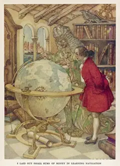 Jonathan Swift Illustrations Imprime: Gulliver / Navigation