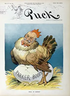 Puck Magazine Artwork Imprime: Will it hatch?