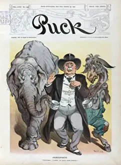 Republican Elephant Cartoon Imprime: Henceforth