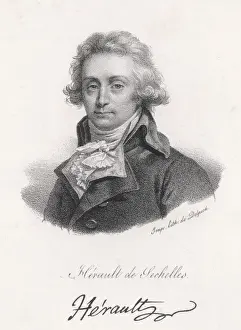 18th Century History Imprime: Herault De Sechelles