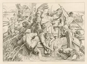 Hereward The Wake Imprime: Hereward Leaves Ely