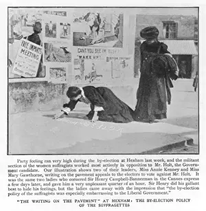 Suffragette Movement Imprime: Hexham Suffragettes