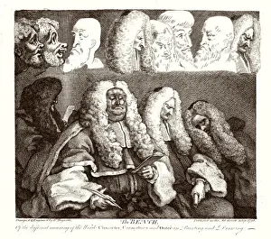 William Hogarth Imprime: La mesa de Hogarth