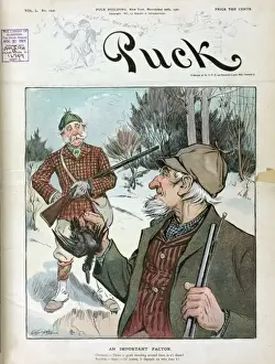 Puck Magazine Artwork Imprime: An important factor