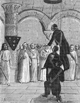 Freemason Initiation Ceremony Imprime: Initiation