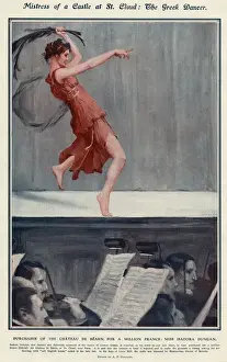 Female Ballet Dancer Art Imprime: (insert)
