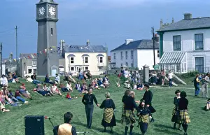 Scottish Village Scene Imprime: (insert)