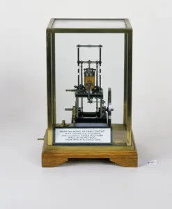 Imágenes Del Archivo Del IMechE Imprime: Motor de tabla - modelo de funcionamiento.