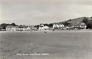 Impresiones de Ahora, Devon - La playa y la costa marina Fecha aproximada: décadas de 1920 Instow Imprime: En insto de Devon- La playa y la costa marina