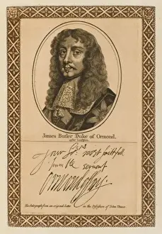 Autographed Prints For Sale Imprime: James Duke Ormonde