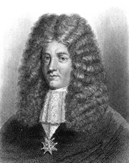 Historical French Figures Imprime: Jerome Pontchartrain