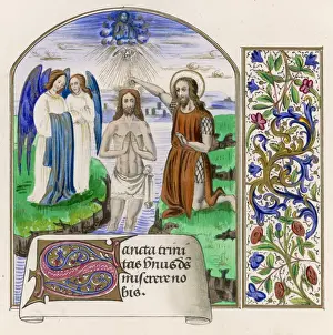 Jesús se bautiza