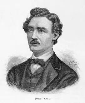 Burke And Wills Expedition Imprime: John King / Explorer