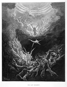 Last Judgment Art Imprime: Last Judgment (Dore)