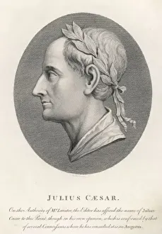 Ancient Roman Leaders Imprime: Julius Caesar