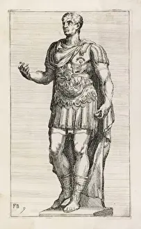 Historical Figures In Art Imprime: Julius Caesar (Statue)