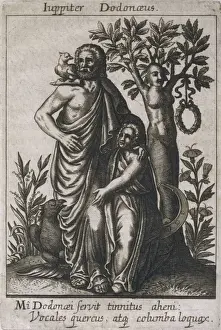 Ancient Greek Gods Artwork Imprime: Jupiter Dodoneus