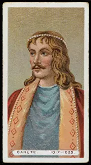 English Royal Family Tree Imprime: King Cnut / Canute / Cig Cd