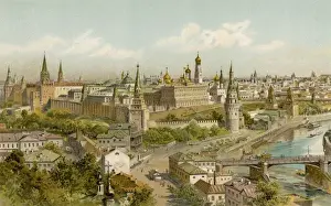 Russian Historical Images Imprime: Kremlin / E T Compton