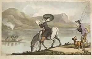 Picturesque Lake Scene Imprime: Lake District / Syntax