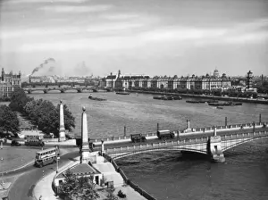 River Thames Bridges Imprime: Lambeth Bridge