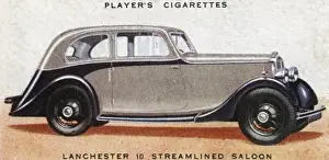 Vintage Saloon Cars Imprime: Lanchester Streamlined