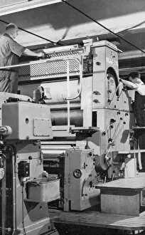 Historical Printing Equipment Imprime: Large Offset-Litho printing machine