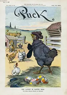 Puck Magazine Artwork Imprime: The latest in Easter eggs