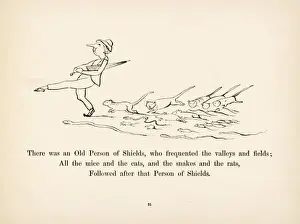 Victorian Era Literature Images Imprime: Lear / More Nonsense / C19Th