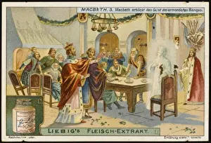 Victorian Era Illustrations Online Imprime: Liebig Macbeth 3