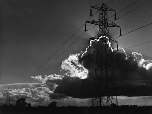 Power Lines Imprime: LIGHT AND POWER