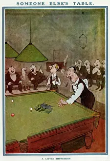 Snooker Imprime: Una pequeña impresión de H.M.Bateman