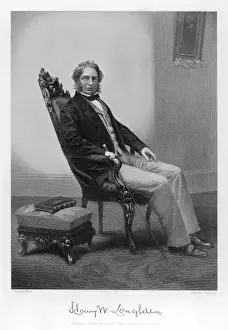 19th Century American Literature Imprime: Longfellow / Chappel