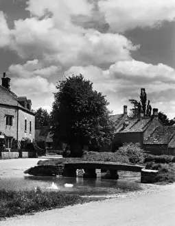 Lower Slaughter Village Imprime: Lower Slaughter