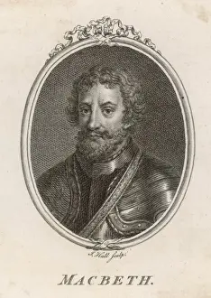 Shakespearean Characters Imprime: Macbeth (J Hall)