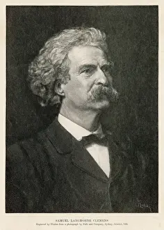 American Writer Imprime: MARK TWAIN