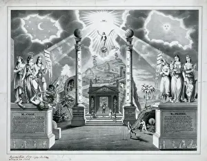 Ancient Masonic Symbols Imprime: Masonic chart