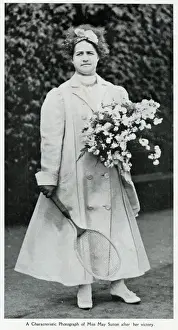Early 20th Century Athletes Imprime: May Sutton